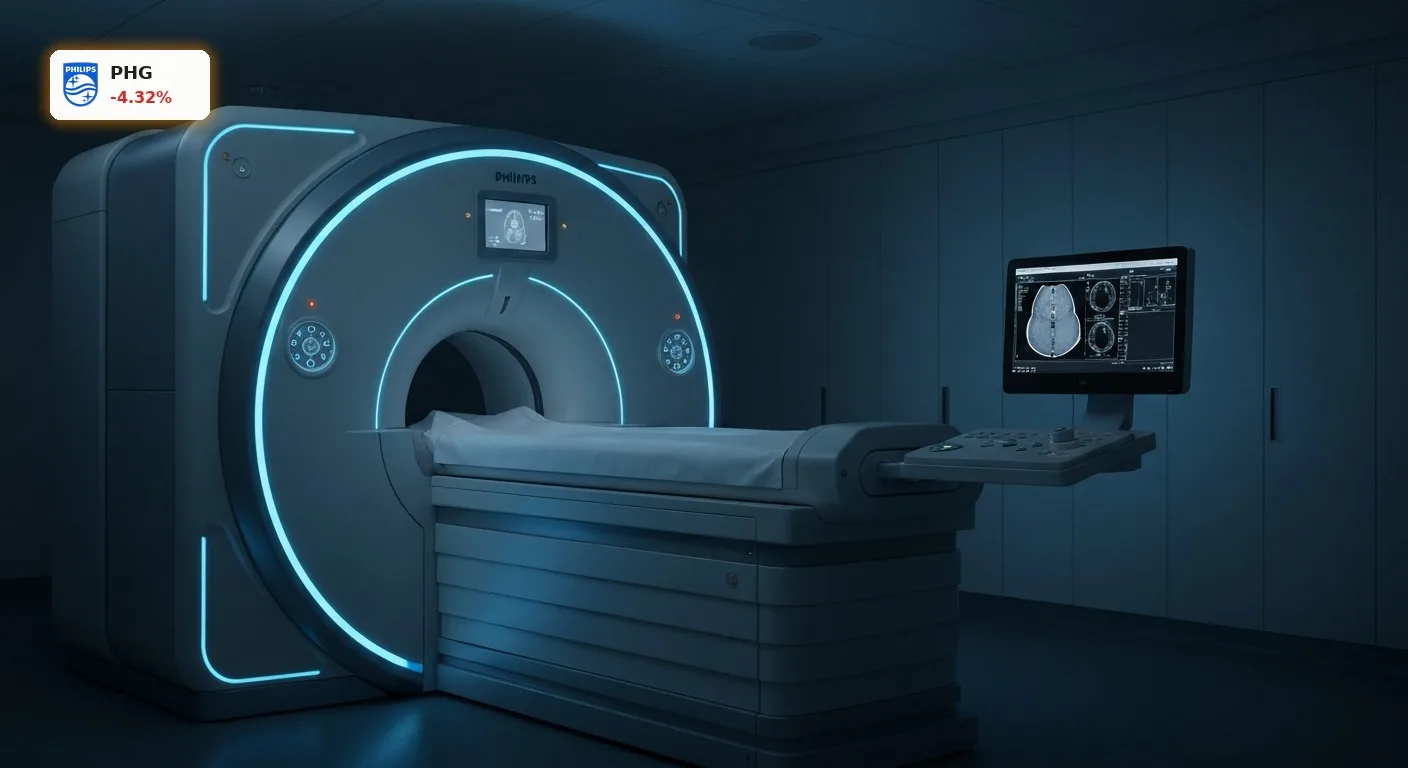 Philips Quartalszahlen: Ein moderner MRT-Scanner in einer Klinik symbolisiert die wichtige Medizintechnik-Sparte.