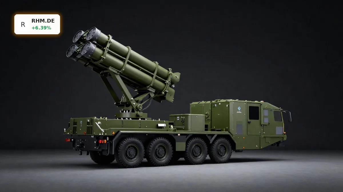 Rheinmetall Skynex Luftverteidigungssystem mit Radar und Launcher als Wachstumstreiber nach Großauftrag