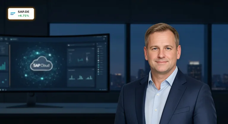 SAP Quartal treibt Aktie um +6,7%: Cloud-Boom begeistert Anleger