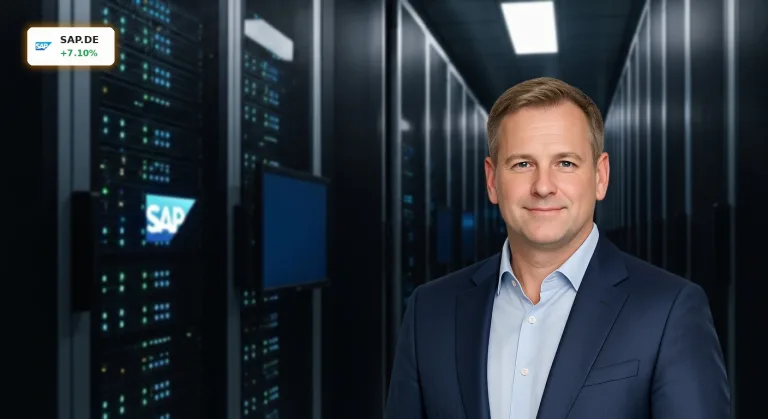 SAP Quartalszahlen mit +7,1%: Cloud-Boom treibt die Aktie an