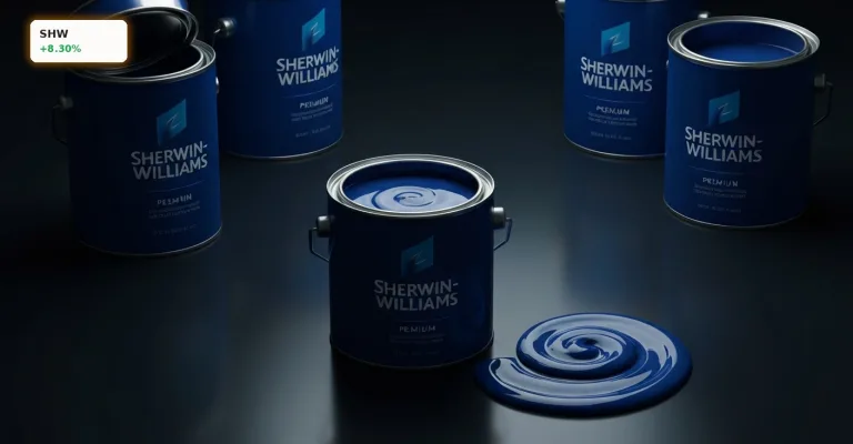 Sherwin-Williams Quartalszahlen treiben Aktie um +8% nach oben