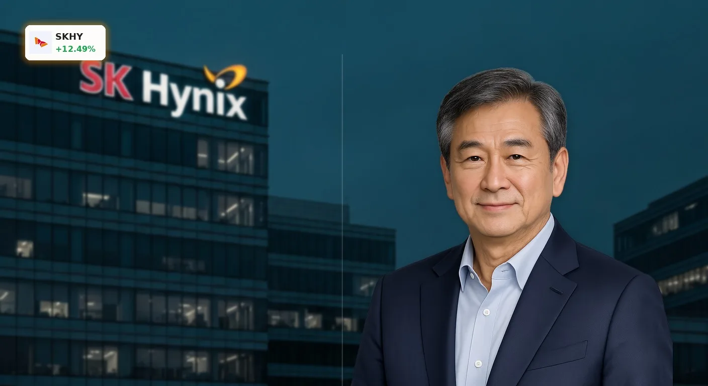 SK Hynix Börsendebüt mit +12% Rallye: Rekord-IPO schockt die Konkurrenz 13 Beleuchtete SK Hynix Firmenzentrale bei Nacht zum SK Hynix Börsendebüt