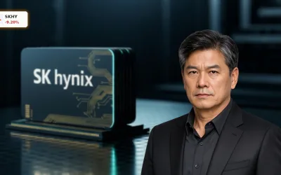 SK Hynix Quartal mit -9,2%: Flash-Crash schockt die Chipbranche
