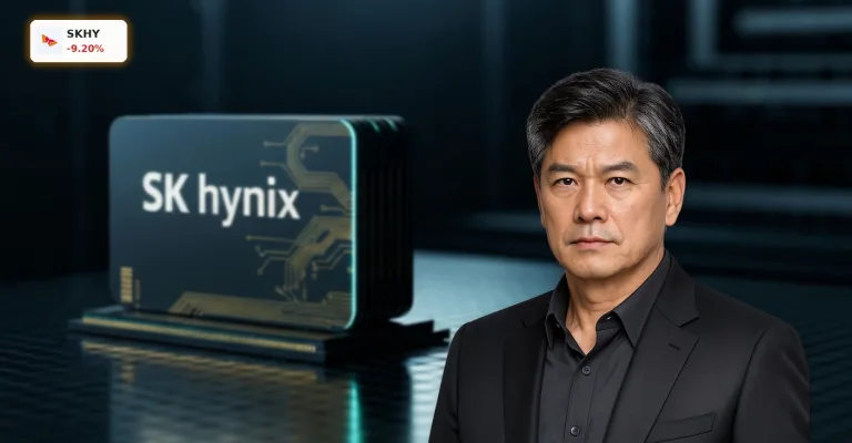 SK Hynix Quartal mit -9,2%: Flash-Crash schockt die Chipbranche