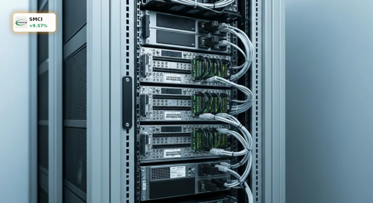 Super Micro Computer Auftrag: +9.6% Rallye durch Rekord-Auftragsbestand und KI-Boom