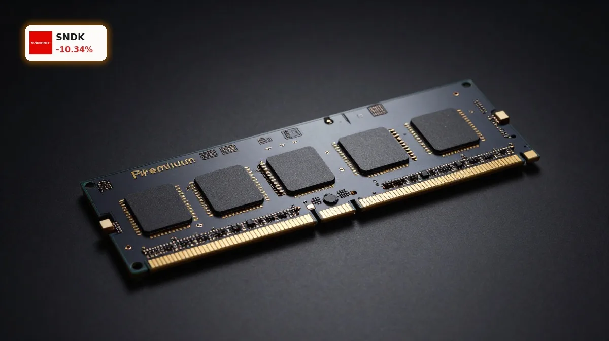 SanDisk Samsung-Zahlen: NAND-Flash-Chip und SSD als Symbol für Speicherboom und Margendruck im Markt
