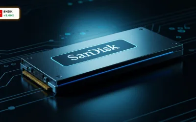 SanDisk KI Boom treibt Aktie um 5%: Meta-Deal beflügelt Speicherriesen