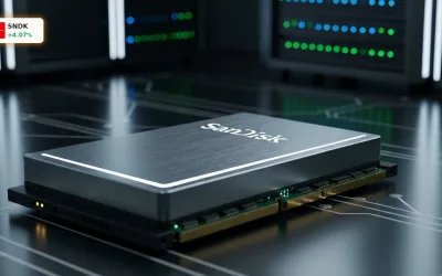 SanDisk Quartalszahlen im Fokus: +4% Kursplus vor dem KI-Rekord