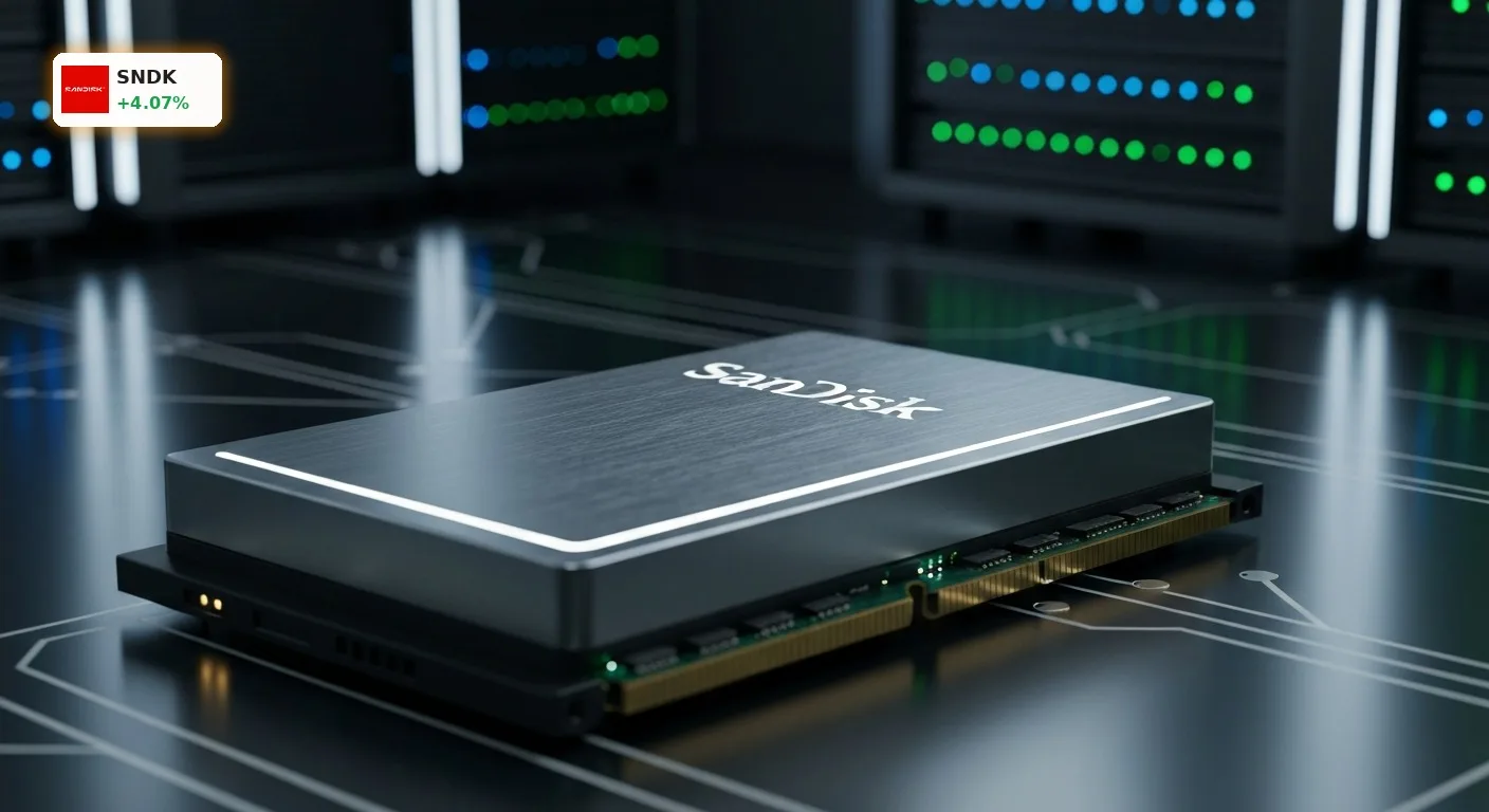 SanDisk Quartalszahlen im Fokus: +4% Kursplus vor dem KI-Rekord 5 SanDisk Quartalszahlen: Hochleistungs-NAND-Speicher für KI-Rechenzentren im Fokus der Anleger.