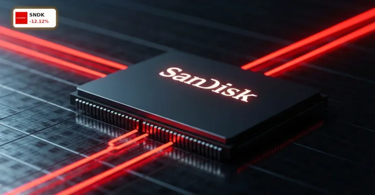 SanDisk Kursrückgang um 12%: Crash-Schock vor den Quartalszahlen