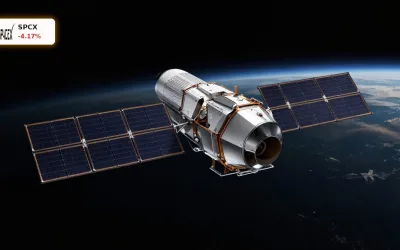 SpaceX Wochenrueckblick mit 4.2% Einbruch trotz Nasdaq-100
