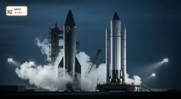 SpaceX Starship Abbruch mit -6,1%: Aktie rutscht unter IPO-Preis