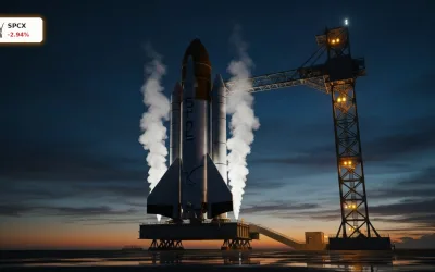 SpaceX Börsengang mit -2,9% Dämpfer: Droht jetzt der große Crash?