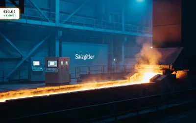 Salzgitter Prognose erhöht: Kräftiger Boom treibt Aktie um +3,4%