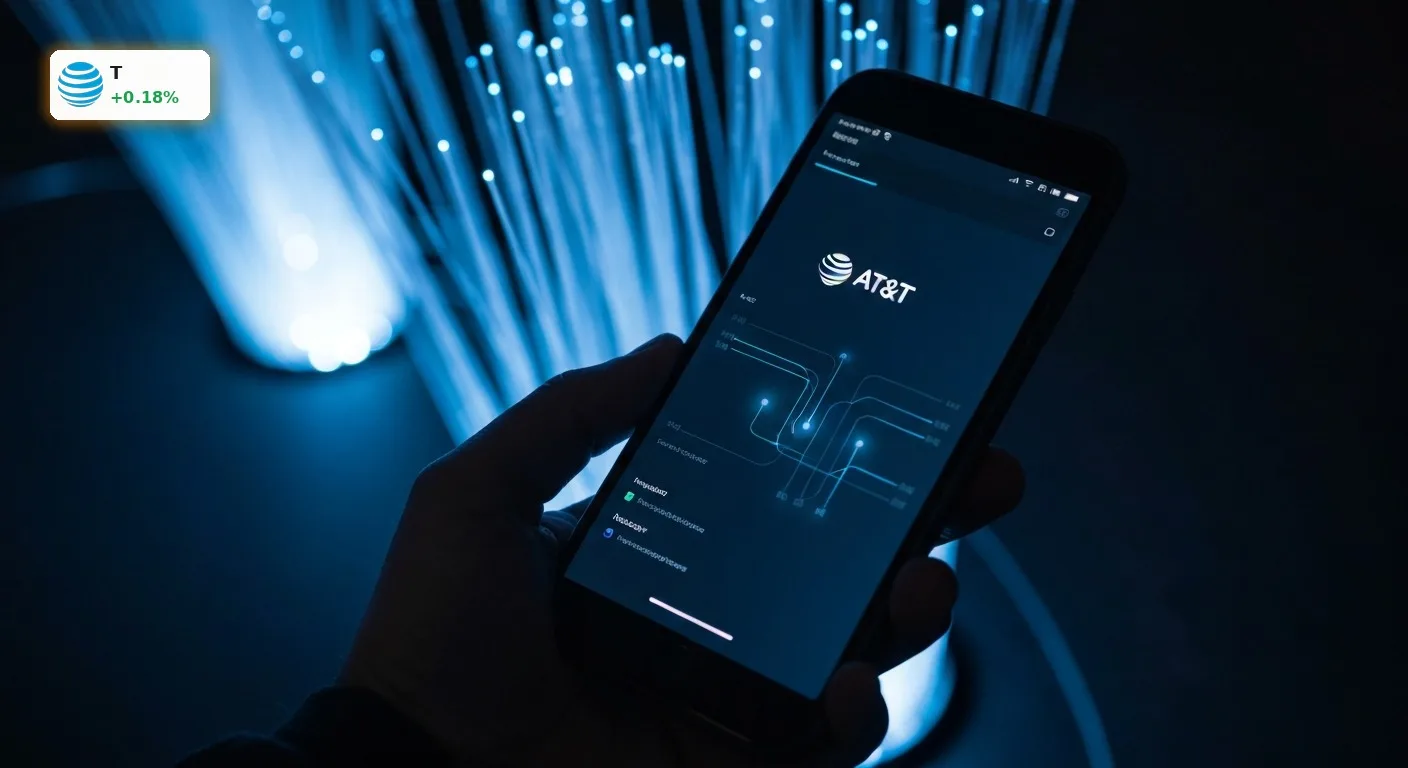 AT&T KI-Offensive: Bringt die neue Technologie jetzt den Boom? 3 Smartphone zeigt die AT&T KI im Einsatz zur Netzwerkoptimierung