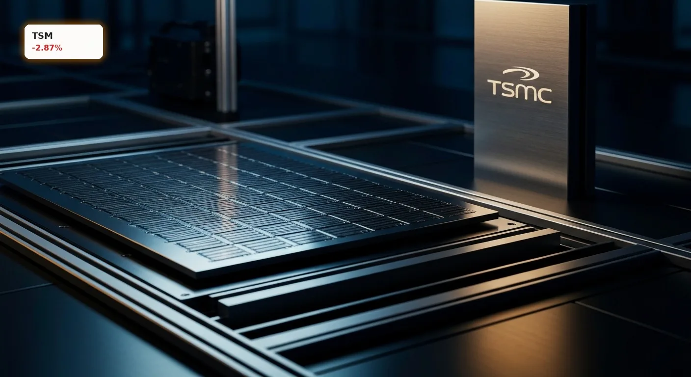 TSMC Quartal mit -2,9%: Rekordgewinn bringt Kurs-Schock 4 Silizium-Wafer in der Halbleiter-Fertigung nach dem TSMC Quartal mit Rekordgewinn.