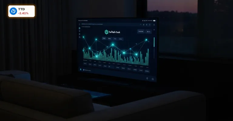 The Trade Desk KI: Aktie bricht um 2,4% ein nach Branchen-Schock