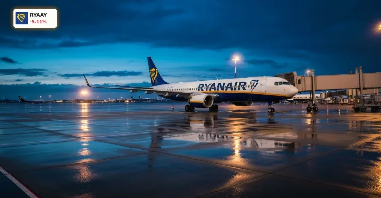 Ryanair Aktie bricht um 5% ein: Ticket-Preiskampf schockt Markt