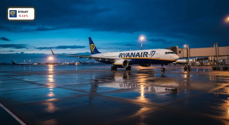 Ryanair Aktie bricht um 5% ein: Ticket-Preiskampf schockt Markt