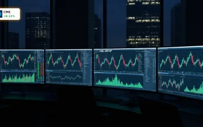 CME Group Aktie steigt um 6%: Volatilität treibt die Rallye an