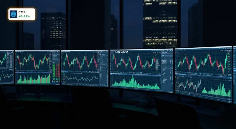 CME Group Aktie steigt um 6%: Volatilität treibt die Rallye an