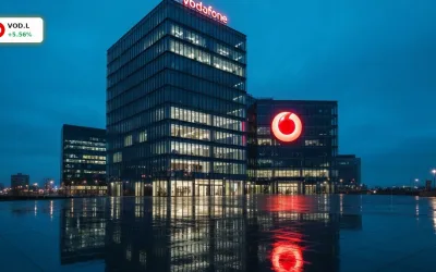 Vodafone Aktie steigt um 5,5%: Rallye nach starken Quartalszahlen