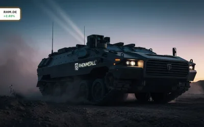 Rheinmetall Aktie knackt 1050 Euro: Rüstungs-Rallye geht weiter