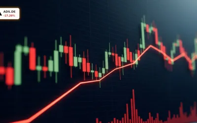 Markt unter Druck: Adidas-Aktie stürzt nach enttäuschenden Zahlen ab
