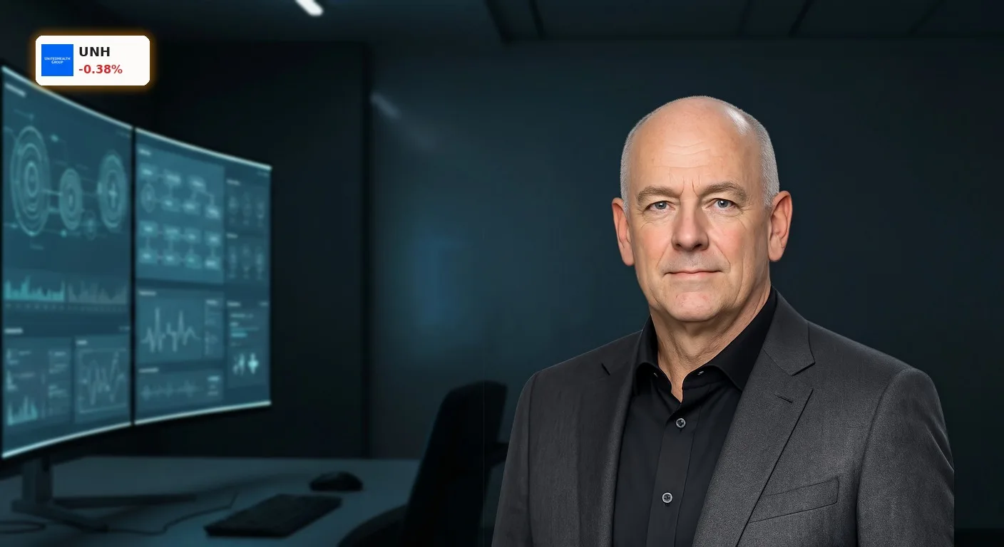 Modernes medizinisches Kontrollzentrum symbolisiert die UnitedHealth Quartalszahlen