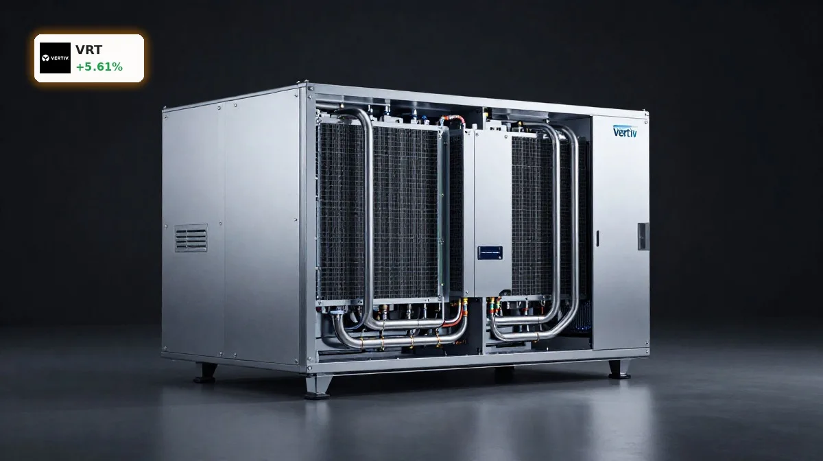 Vertiv KI-Rechenzentren mit moderner Flüssigkeitskühlung für Hyperscaler und KI-Cluster