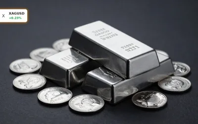 XAGUSD Silberanalyse vor dem nächsten Crash und Richtungsentscheid