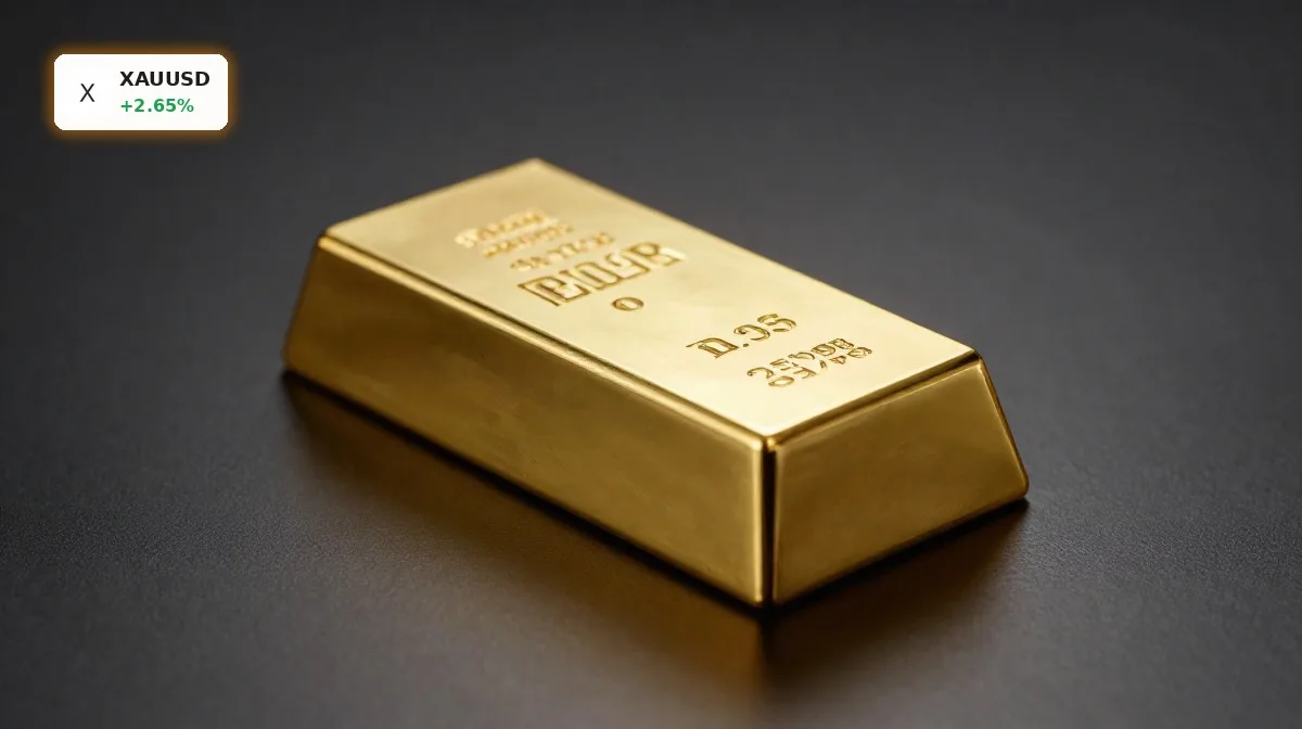 Gold Fed-Ausblick: Rallye über 4.000 Dollar und WGC-Ziel 4 Gold Fed-Ausblick mit Goldbarren auf dunklem Hintergrund als Symbol für Rallye über 4.000 Dollar