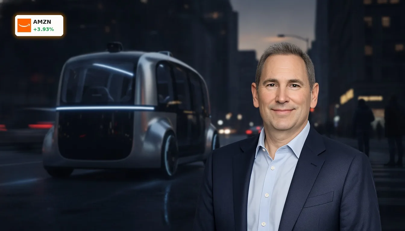 Amazon Robotaxis: +3.9% Rallye durch KI-Boom und neue Mobilitätslösungen
