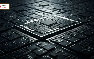 Broadcom Wachstumsprognose: Aktie fällt um 2,9% – Was steckt dahinter?