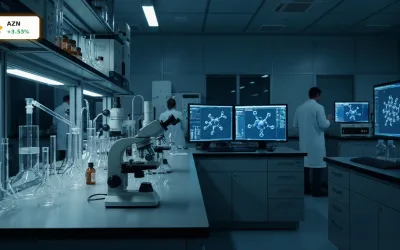 AstraZeneca Fusionsgespraeche: +3.5% Rallye nach Dementi beendet Spekulationen