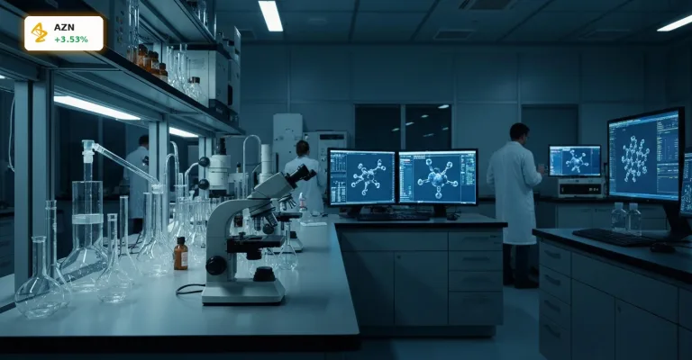 AstraZeneca Fusionsgespraeche: +3.5% Rallye nach Dementi beendet Spekulationen