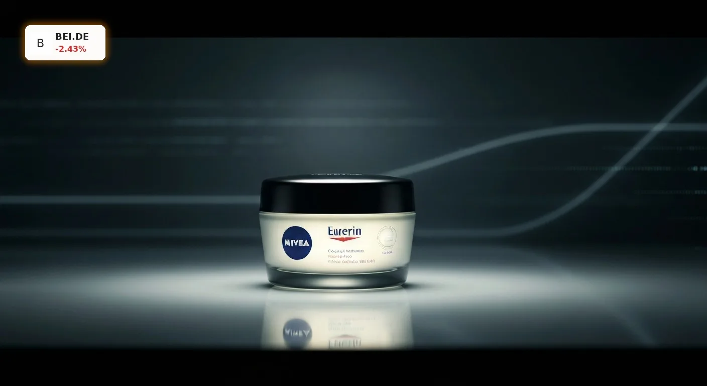 Beiersdorf Aktienrückkauf: -2,4% trotz Fortschritt – Eine Chance für Anleger? 4 Elegantes, minimalistisches Beiersdorf Kosmetikprodukt in Studioinszenierung, symbolisiert den Beiersdorf Aktienrückkauf.