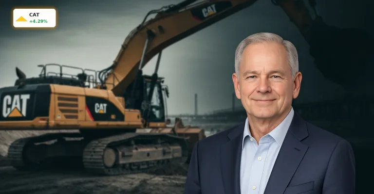 Caterpillar Quartalszahlen: Rekordumsatz treibt Aktie um 4.3% nach oben