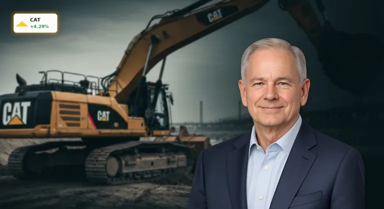 Caterpillar Quartalszahlen: Rekordumsatz treibt Aktie um 4.3% nach oben