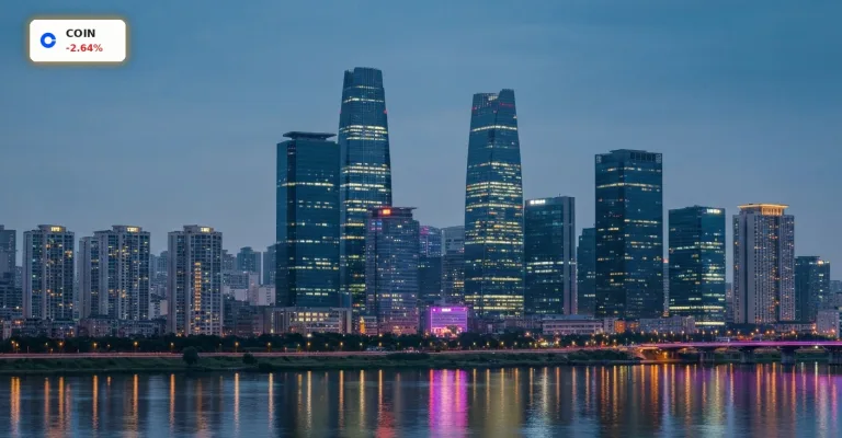 Coinbase Expansion in Südkorea: Strategie nach -2.6% Kurs-Schock