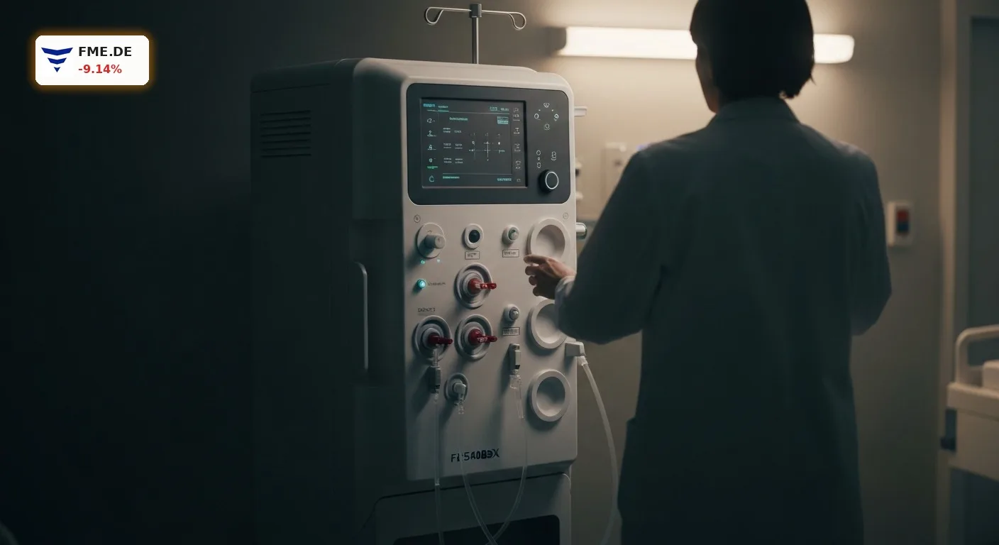 Fresenius Medical Care Quartal: Aktie bricht 9% ein trotz Gewinnplus 5 Modernes Dialysegerät in einer Klinik, das die Technologie von Fresenius Medical Care Quartal widerspiegelt.
