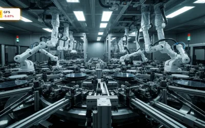 GlobalFoundries Quartal: -5% Schock trotz starkem Datenzentrum-Wachstum