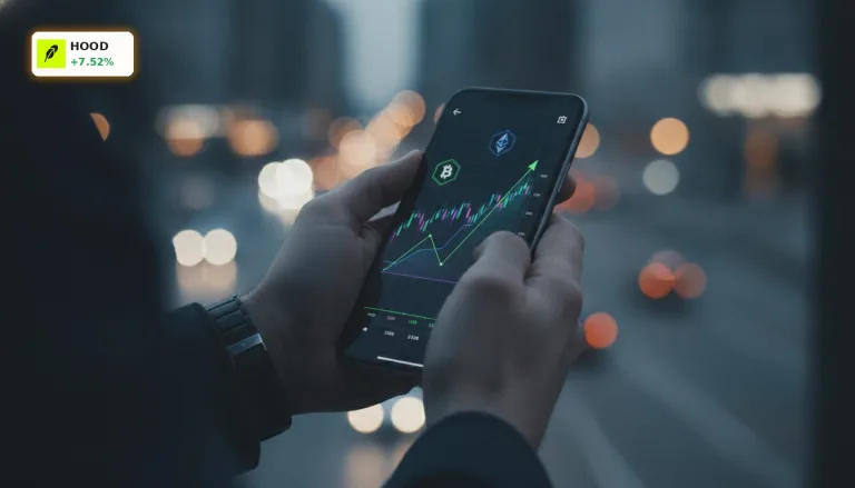 Robinhood Krypto mit +7,5% Boom: Neue Ära durch Blockchain-Partnerschaft?