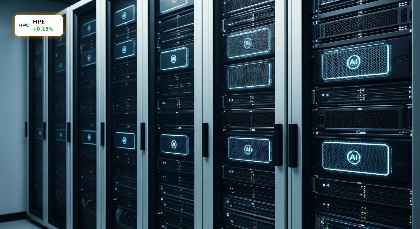 HPE Quartalszahlen: Rekordhoch dank KI-Boom und Analysten-Upgrade 3 HPE Quartalszahlen: Moderne Server-Racks und Netzwerkgeräte in einem High-Tech-Rechenzentrum.