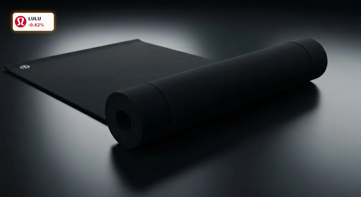 Lululemon Analysten: JP Morgan erhöht Kursziel trotz operativer Hürden 3 Hochwertige Lululemon-Sportbekleidung in einem minimalistischen Studio, symbolisiert die Bewertung durch Lululemon Analysten.