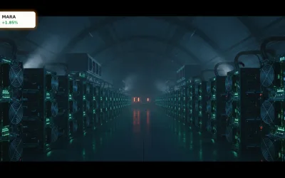MARA Krypto: Bitcoin-Boom treibt Miner-Aktie um 1.8% an