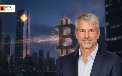 Strategy Bitcoin: +6.8% Rallye treibt MSTR-Aktie in die Gewinnzone