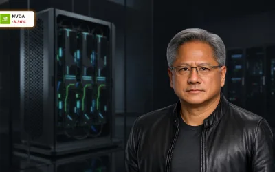 NVIDIA Quartalszahlen: Aktie fällt 3,4% trotz Rekordumsatz und KI-Boom