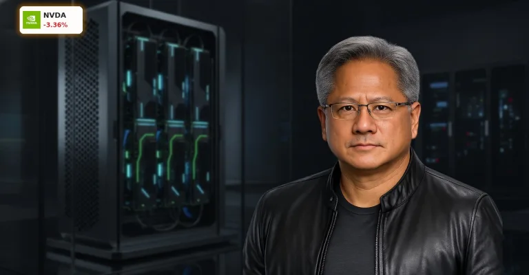 NVIDIA Quartalszahlen: Aktie fällt 3,4% trotz Rekordumsatz und KI-Boom