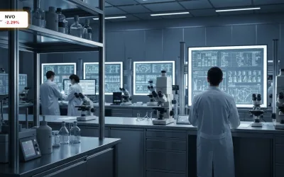 Novo Nordisk Wettbewerb: -2.3% Schock durch Eli Lillys Aufstieg
